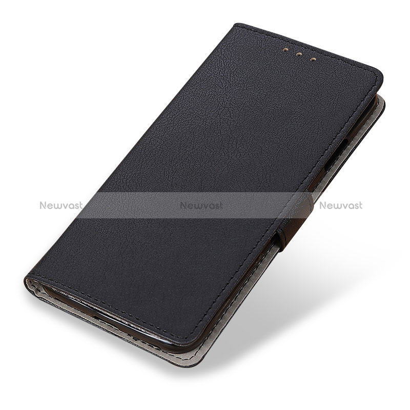 Leather Case Stands Flip Cover Holder M08L for Huawei Honor 10X Lite Black