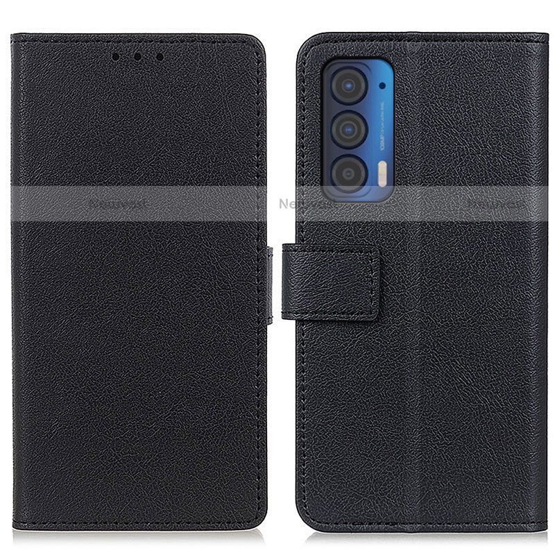 Leather Case Stands Flip Cover Holder M08L for Motorola Moto Edge (2021) 5G