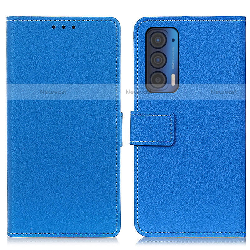 Leather Case Stands Flip Cover Holder M08L for Motorola Moto Edge (2021) 5G