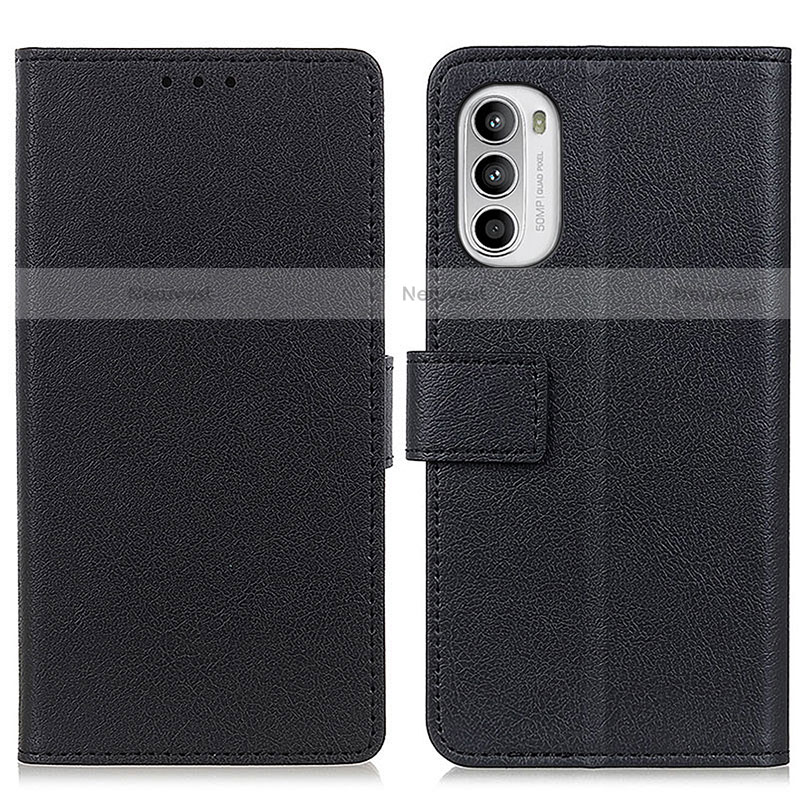 Leather Case Stands Flip Cover Holder M08L for Motorola Moto Edge (2022) 5G