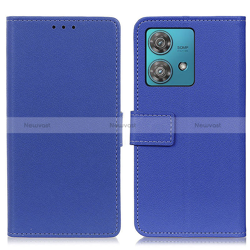 Leather Case Stands Flip Cover Holder M08L for Motorola Moto Edge 40 Neo 5G