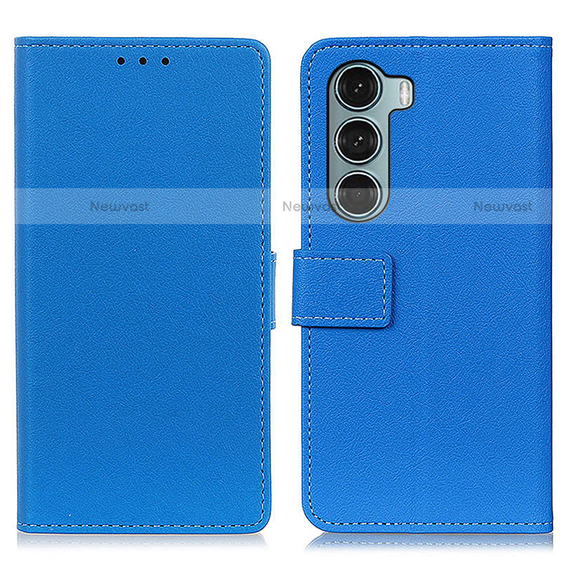 Leather Case Stands Flip Cover Holder M08L for Motorola Moto G200 5G