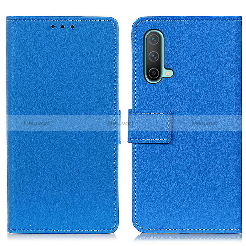 Leather Case Stands Flip Cover Holder M08L for OnePlus Nord CE 5G