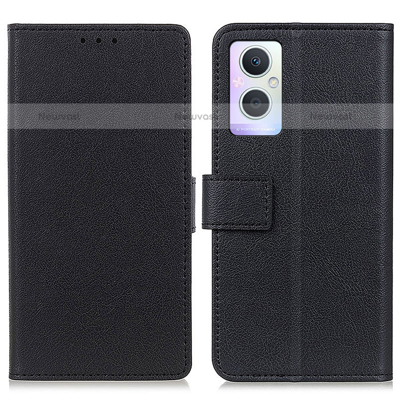 Leather Case Stands Flip Cover Holder M08L for Oppo F21 Pro 5G