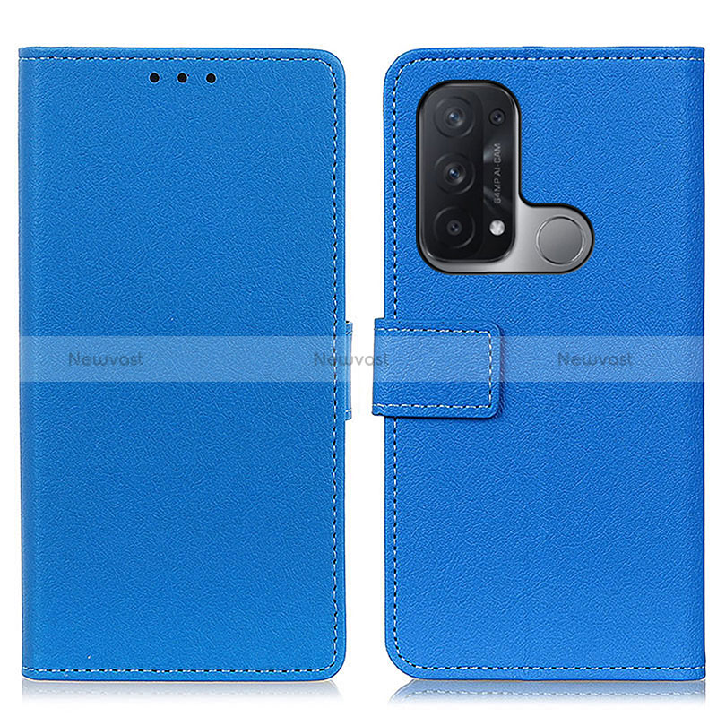 Leather Case Stands Flip Cover Holder M08L for Oppo Reno5 A