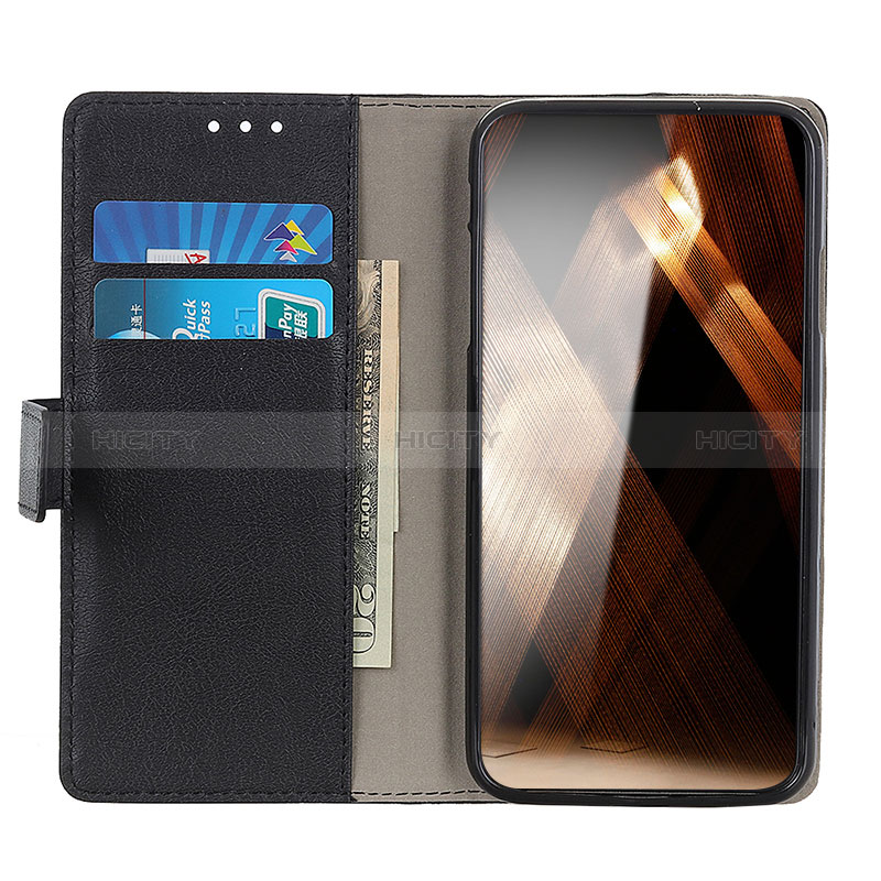 Leather Case Stands Flip Cover Holder M08L for Samsung Galaxy A03s