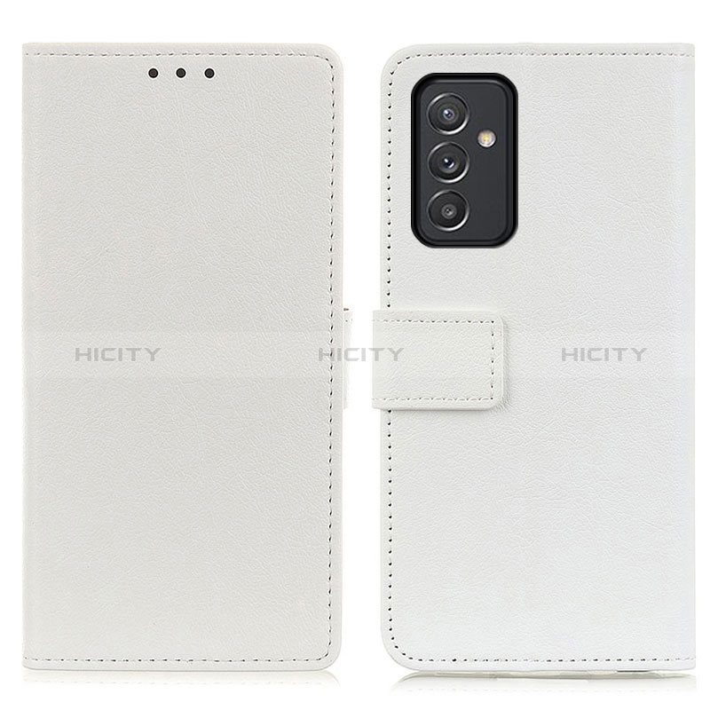 Leather Case Stands Flip Cover Holder M08L for Samsung Galaxy A34 5G White