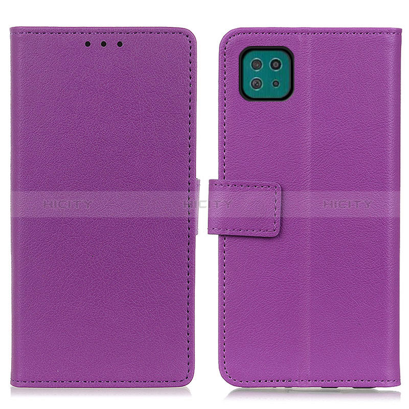 Leather Case Stands Flip Cover Holder M08L for Samsung Galaxy F42 5G