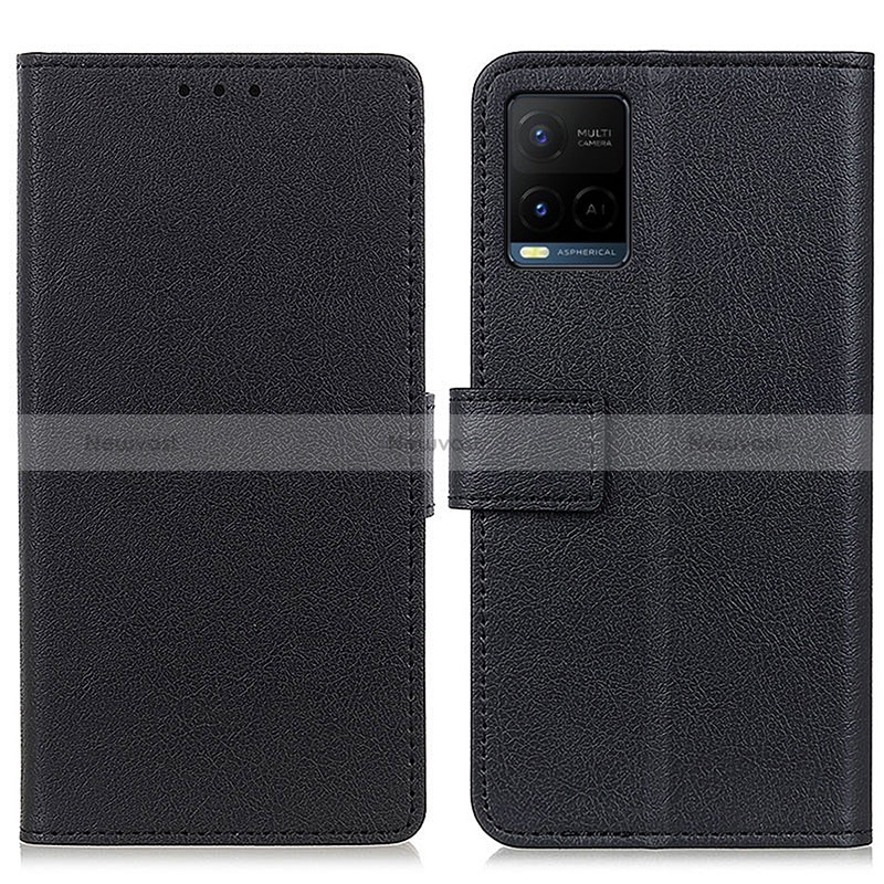 Leather Case Stands Flip Cover Holder M08L for Vivo Y21a