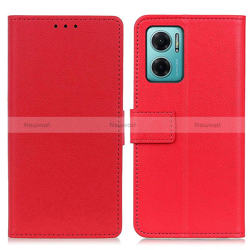 Leather Case Stands Flip Cover Holder M08L for Xiaomi Redmi 11 Prime 5G