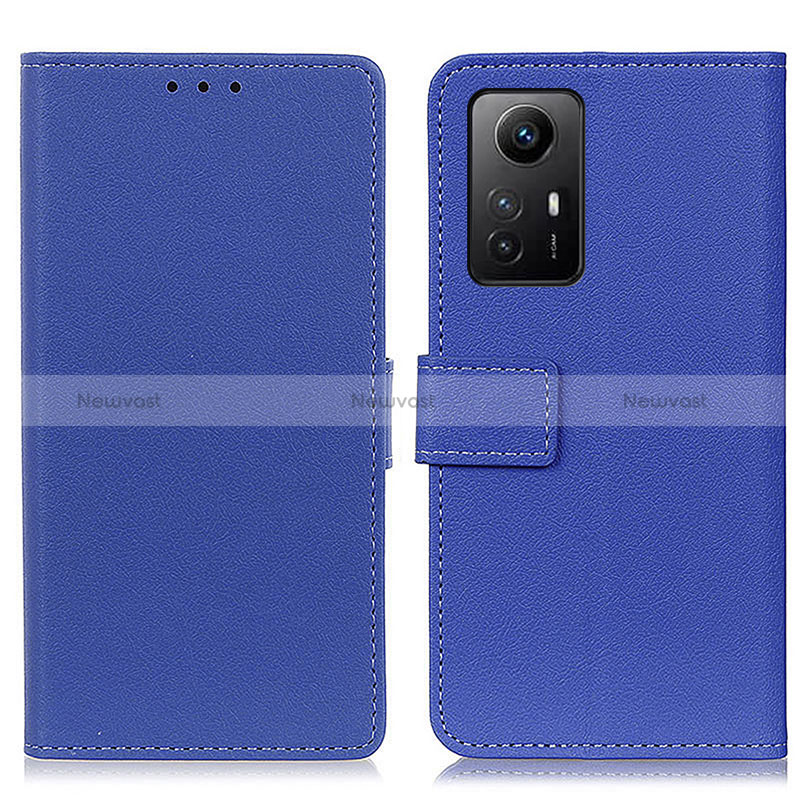 Leather Case Stands Flip Cover Holder M08L for Xiaomi Redmi Note 12S