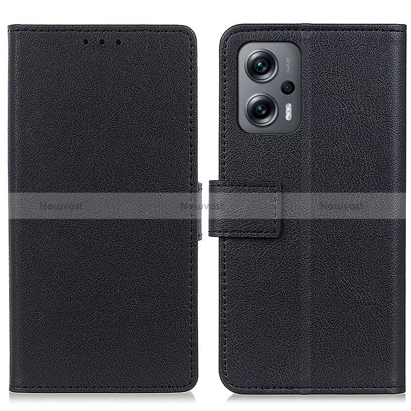 Leather Case Stands Flip Cover Holder M08L for Xiaomi Redmi Note 12T Pro 5G