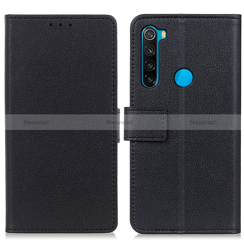 Leather Case Stands Flip Cover Holder M08L for Xiaomi Redmi Note 8 (2021)