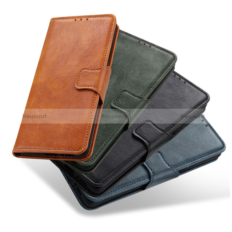 Leather Case Stands Flip Cover Holder M09L for Huawei Honor X6 5G