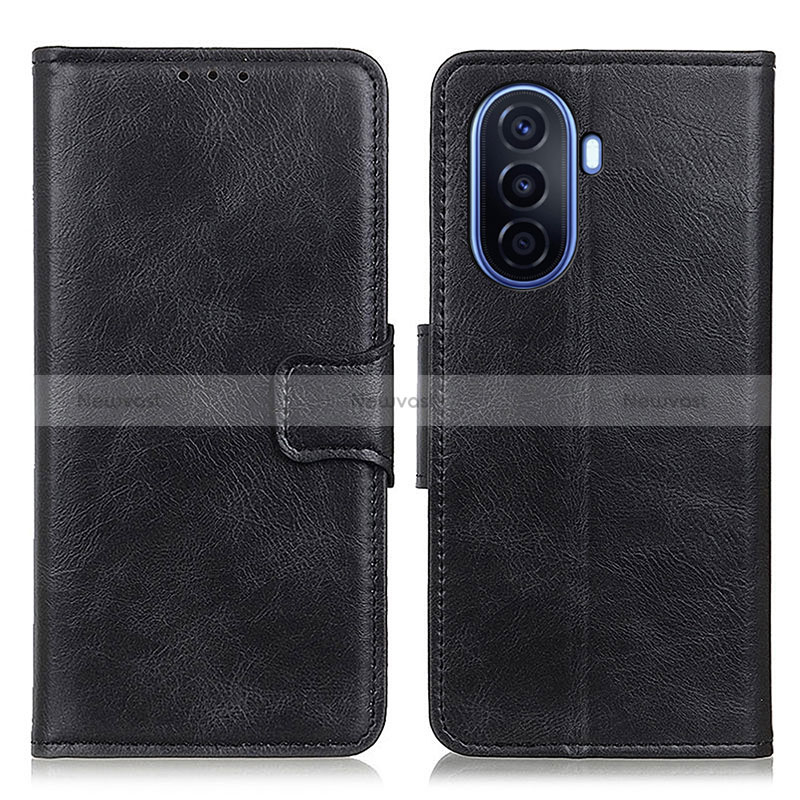 Leather Case Stands Flip Cover Holder M09L for Huawei Nova Y71