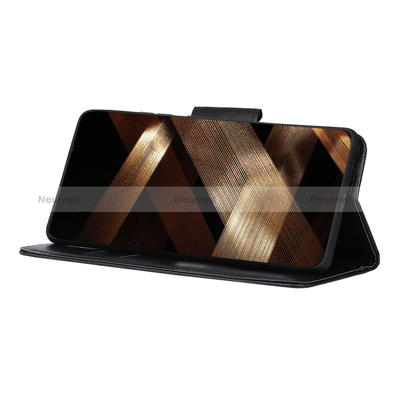 Leather Case Stands Flip Cover Holder M09L for Motorola Moto E13