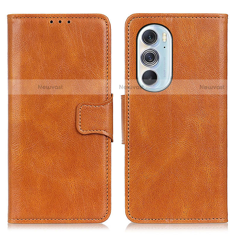 Leather Case Stands Flip Cover Holder M09L for Motorola Moto Edge 30 Pro 5G