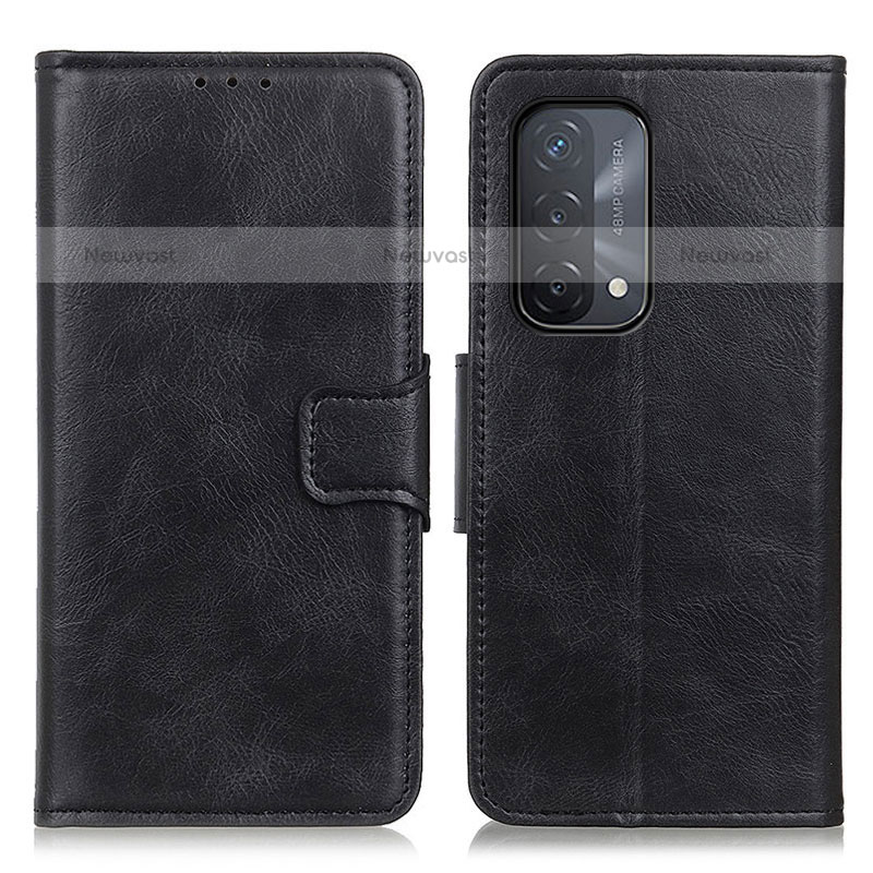 Leather Case Stands Flip Cover Holder M09L for OnePlus Nord N200 5G