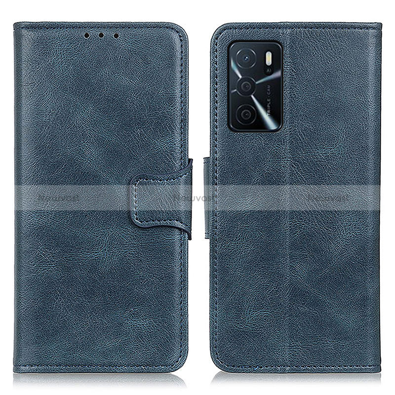 Leather Case Stands Flip Cover Holder M09L for Oppo A16