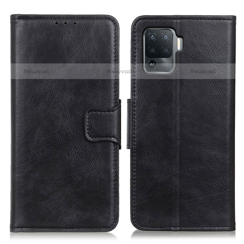 Leather Case Stands Flip Cover Holder M09L for Oppo A94 4G