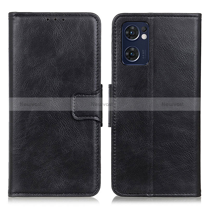 Leather Case Stands Flip Cover Holder M09L for Oppo Find X5 Lite 5G