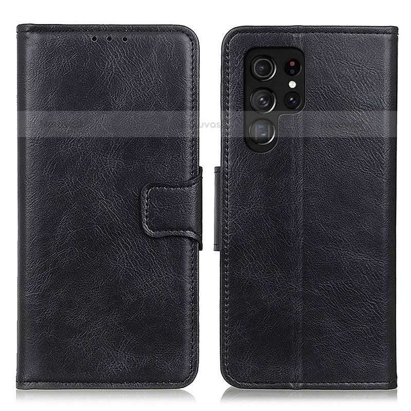 Leather Case Stands Flip Cover Holder M09L for Samsung Galaxy S23 Ultra 5G