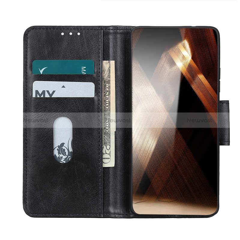 Leather Case Stands Flip Cover Holder M09L for Vivo T1 5G