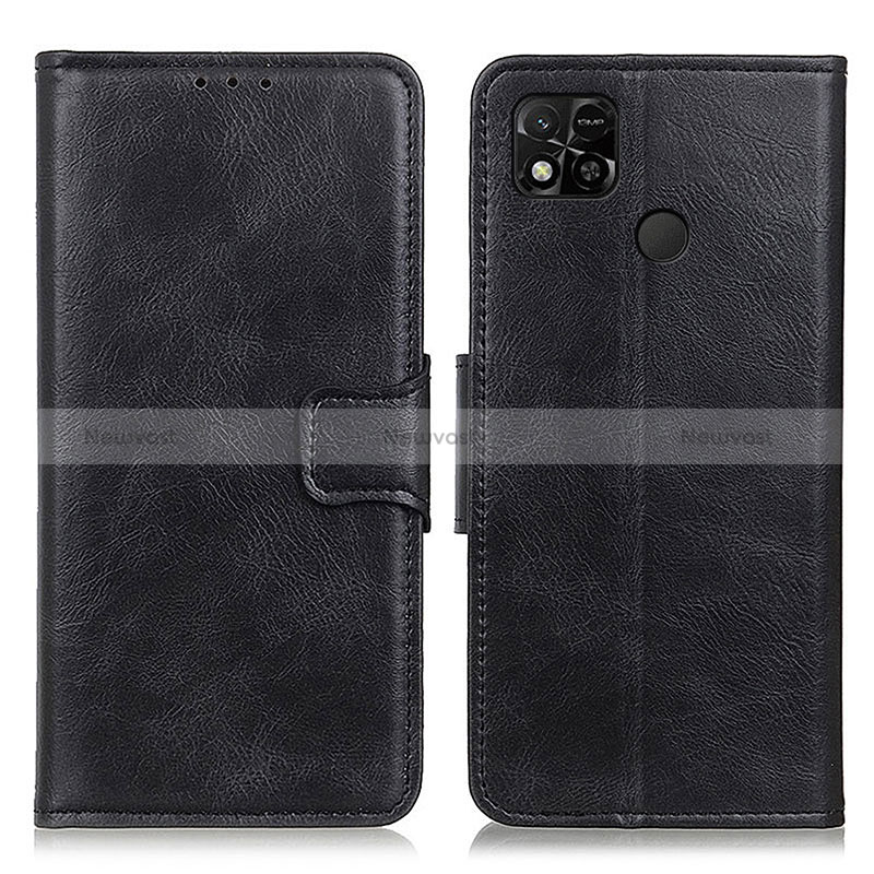 Leather Case Stands Flip Cover Holder M09L for Xiaomi Redmi 9 India