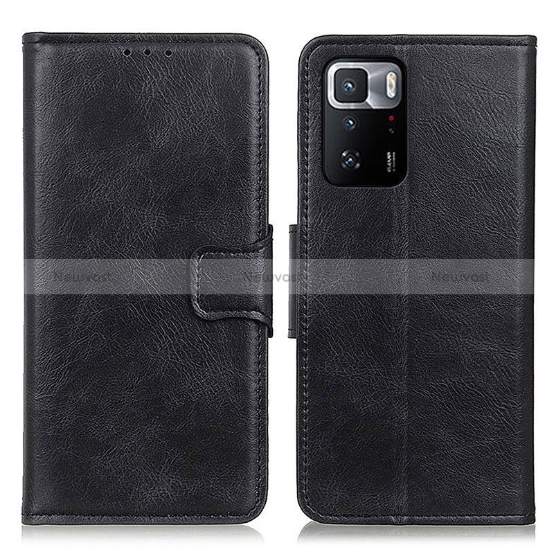 Leather Case Stands Flip Cover Holder M09L for Xiaomi Redmi Note 10 Pro 5G