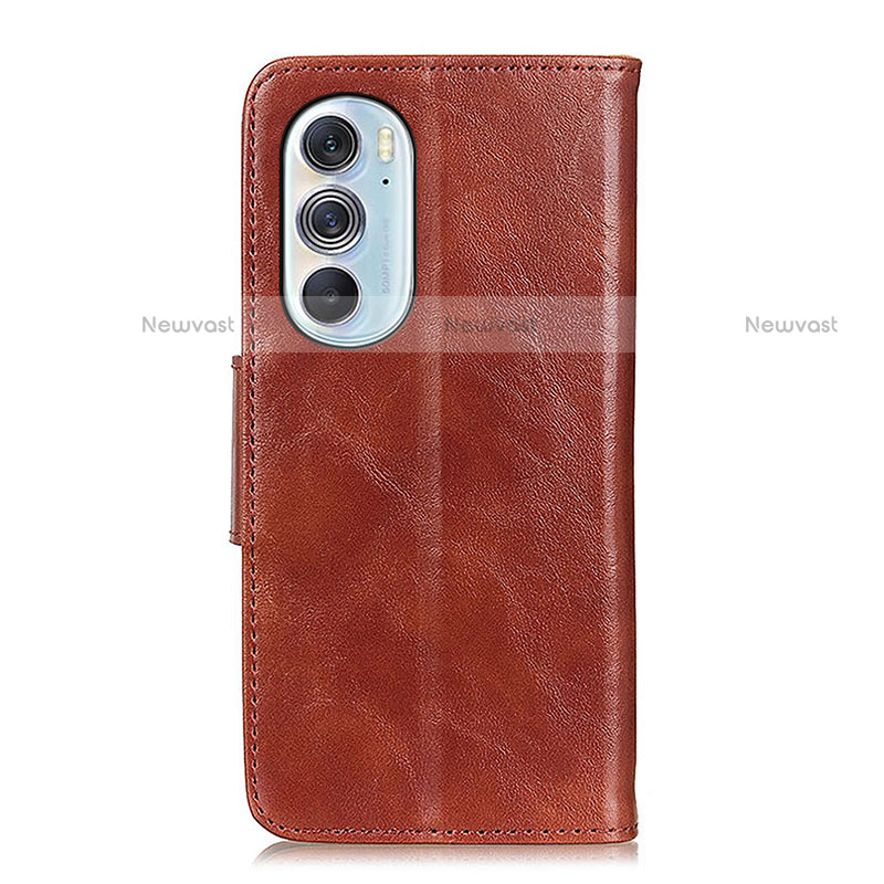 Leather Case Stands Flip Cover Holder M10L for Motorola Moto Edge Plus (2022) 5G