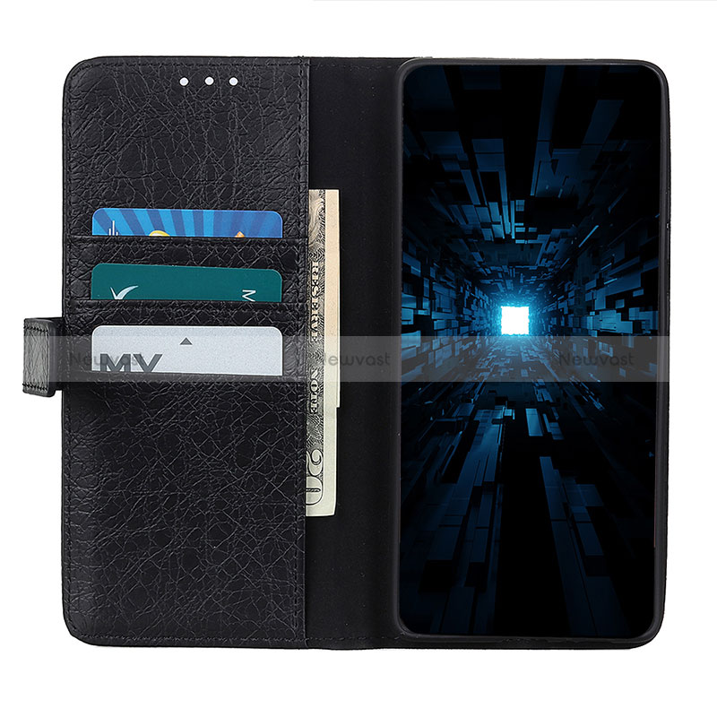 Leather Case Stands Flip Cover Holder M10L for Oppo A74 5G