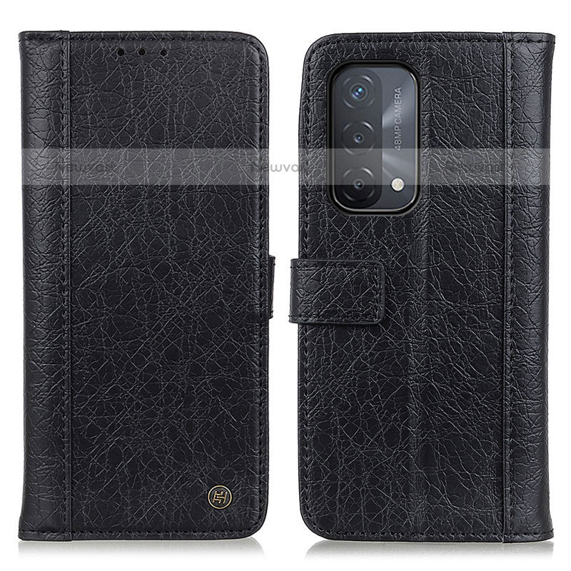 Leather Case Stands Flip Cover Holder M10L for Oppo A93 5G