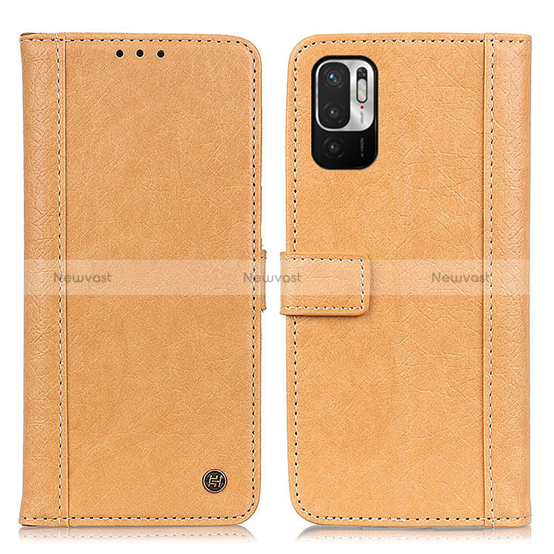 Leather Case Stands Flip Cover Holder M10L for Xiaomi Redmi Note 10 JE 5G