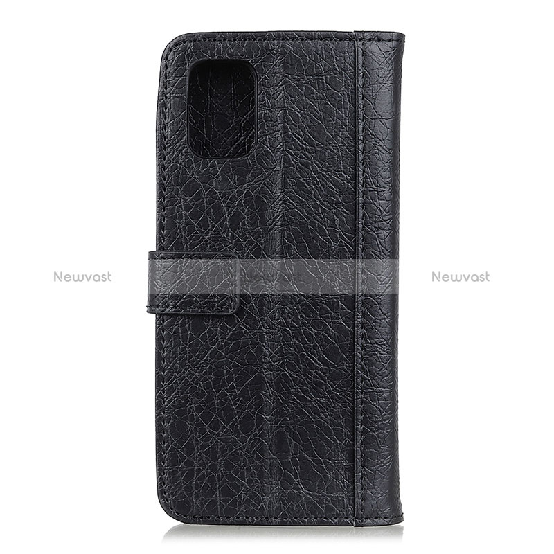 Leather Case Stands Flip Cover Holder M10L for Xiaomi Redmi Note 10S 4G