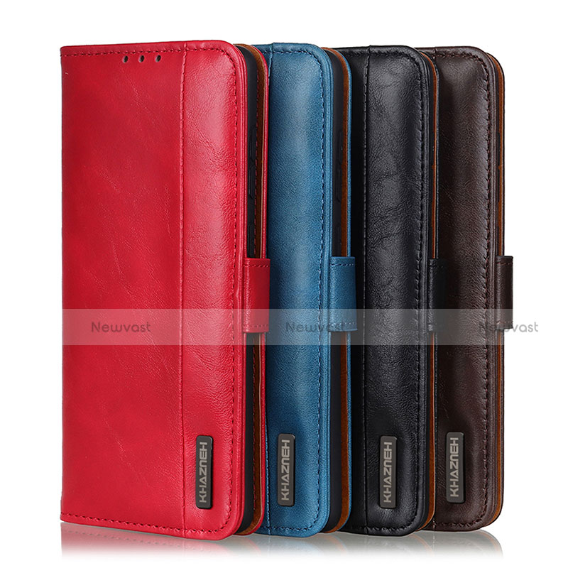 Leather Case Stands Flip Cover Holder M11L for Motorola Moto G60s