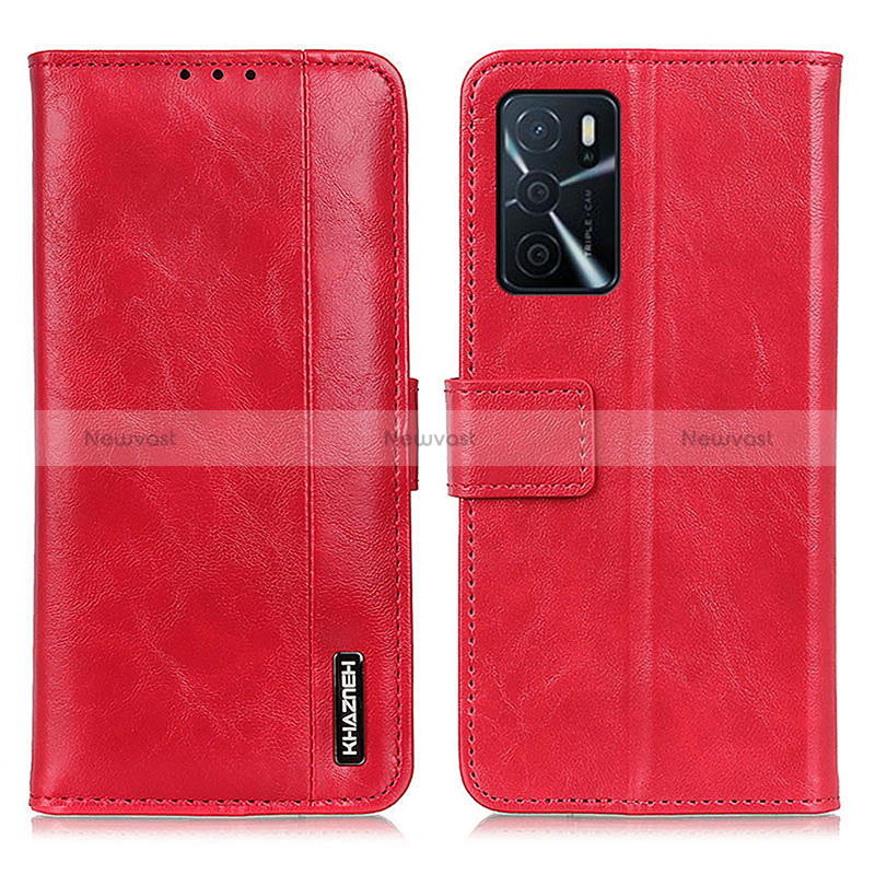 Leather Case Stands Flip Cover Holder M11L for Oppo A54s