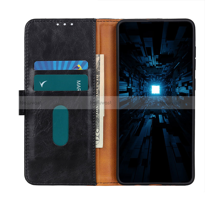 Leather Case Stands Flip Cover Holder M11L for Oppo A74 5G