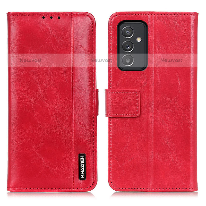 Leather Case Stands Flip Cover Holder M11L for Samsung Galaxy Quantum2 5G Red