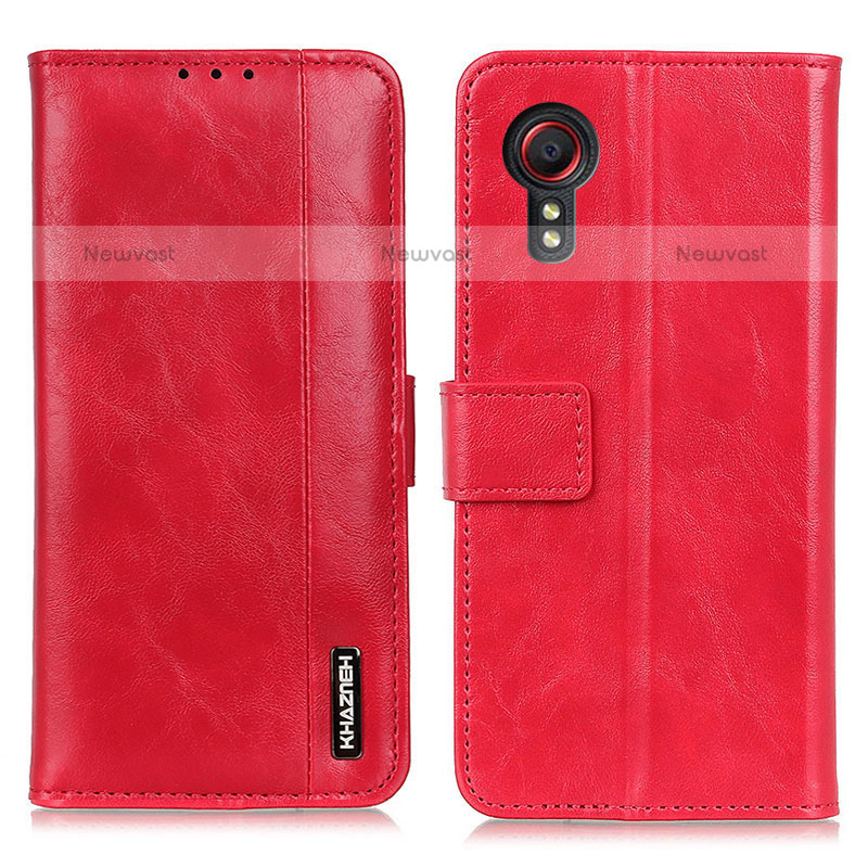 Leather Case Stands Flip Cover Holder M11L for Samsung Galaxy XCover 5 SM-G525F