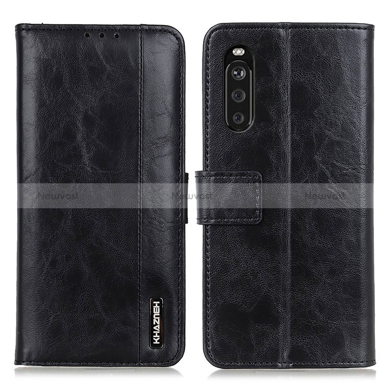 Leather Case Stands Flip Cover Holder M11L for Sony Xperia 10 III Lite