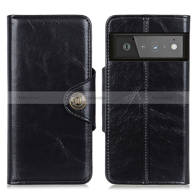 Leather Case Stands Flip Cover Holder M12L for Google Pixel 6 Pro 5G