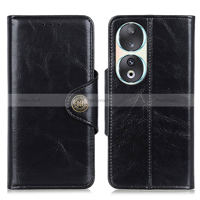 Leather Case Stands Flip Cover Holder M12L for Huawei Honor 90 5G