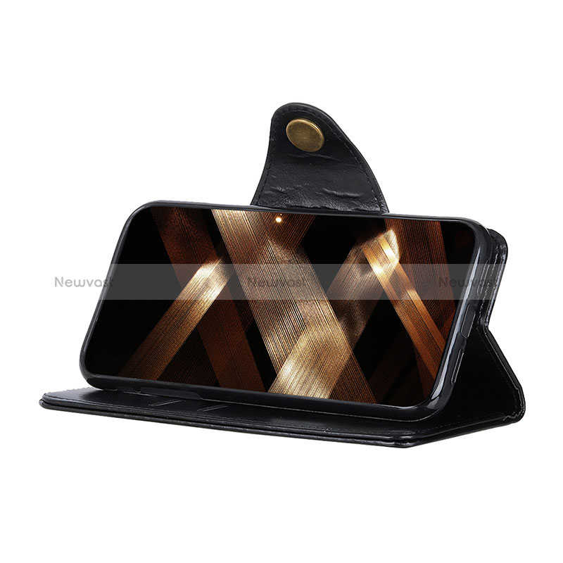 Leather Case Stands Flip Cover Holder M12L for Motorola Moto E13