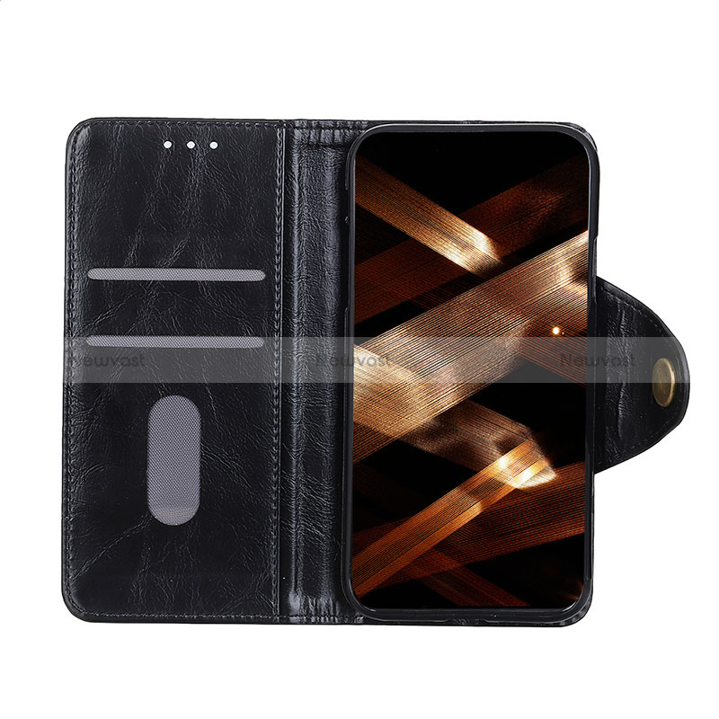 Leather Case Stands Flip Cover Holder M12L for Motorola Moto E22