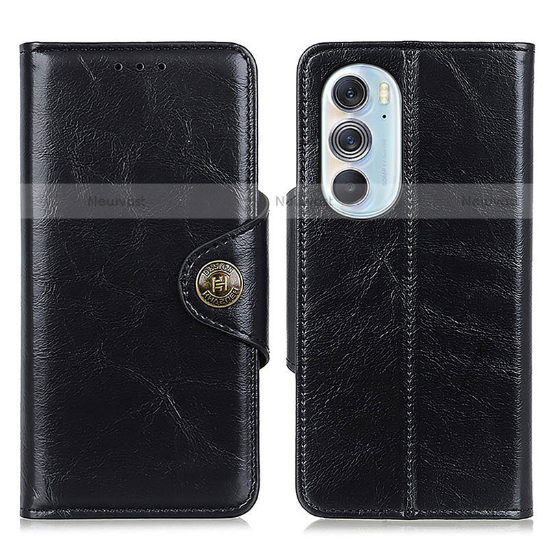 Leather Case Stands Flip Cover Holder M12L for Motorola Moto Edge 30 Pro 5G