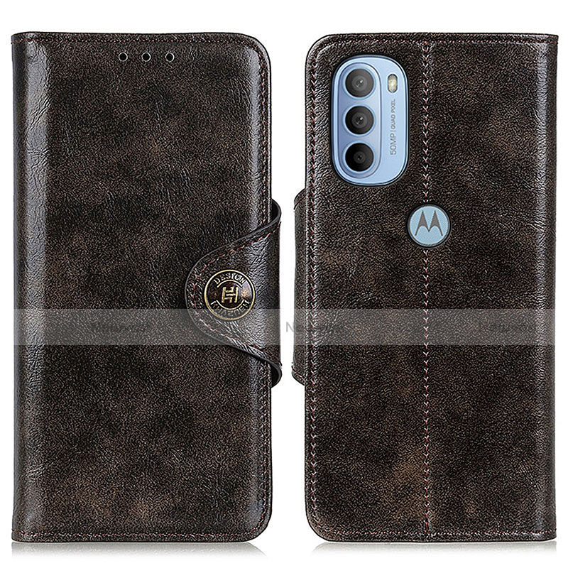 Leather Case Stands Flip Cover Holder M12L for Motorola Moto G41