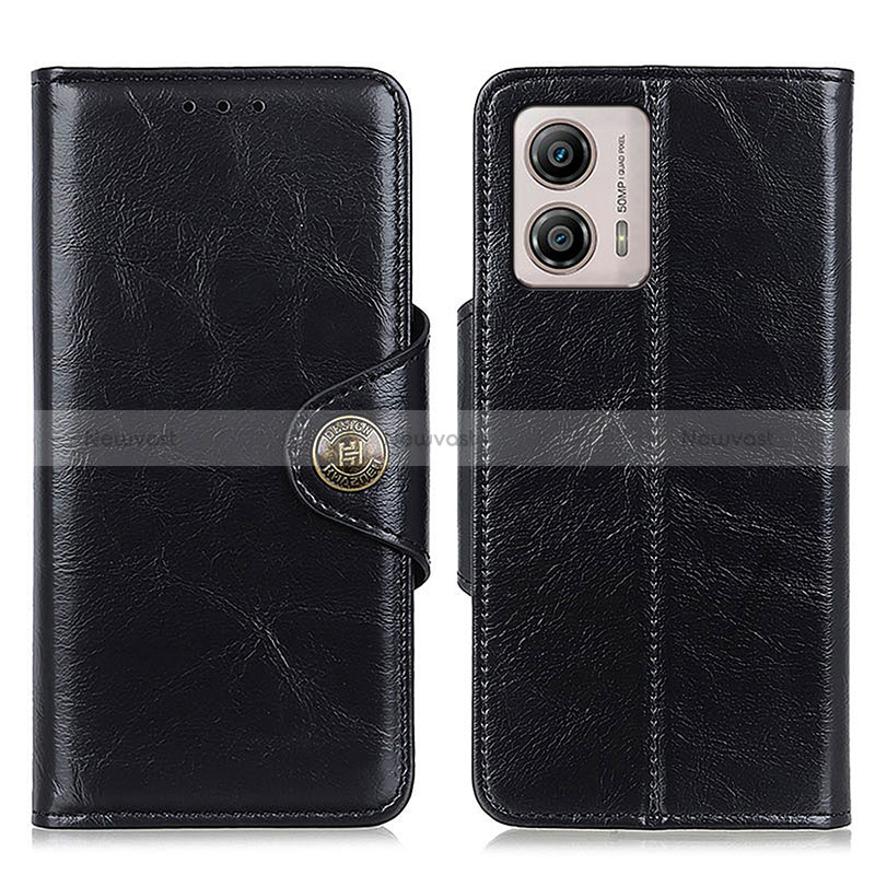 Leather Case Stands Flip Cover Holder M12L for Motorola Moto G53y 5G