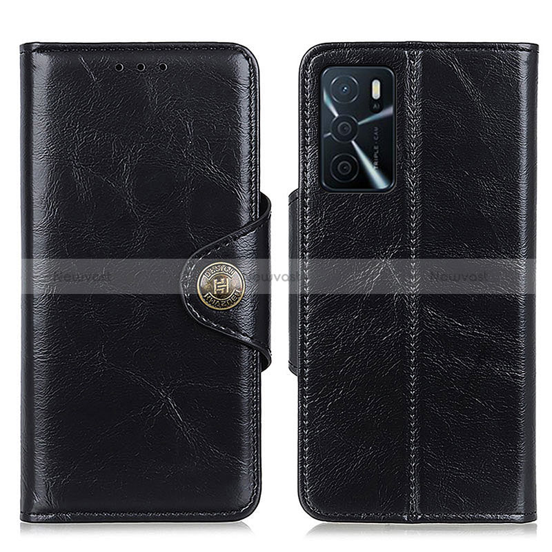 Leather Case Stands Flip Cover Holder M12L for Oppo A16s