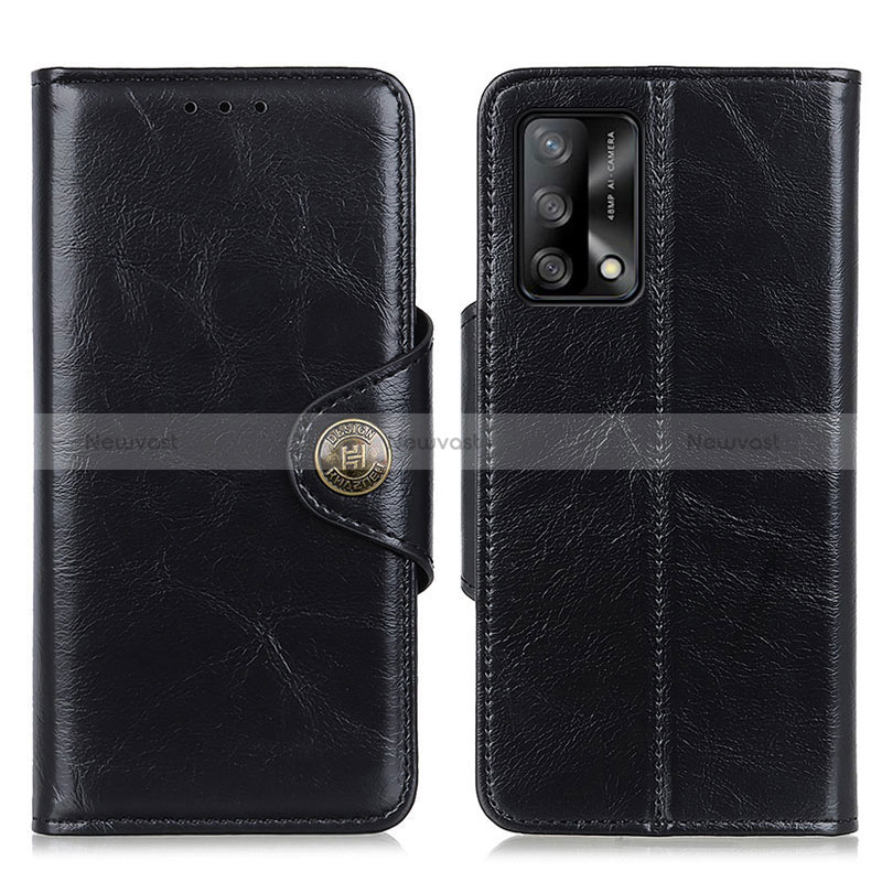 Leather Case Stands Flip Cover Holder M12L for Oppo F19s