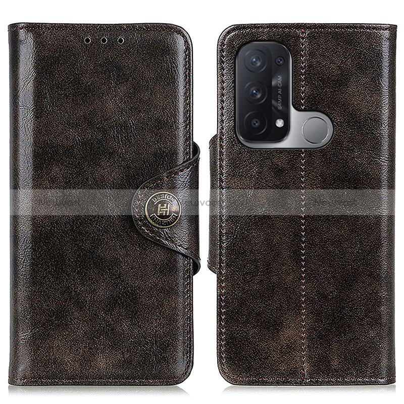 Leather Case Stands Flip Cover Holder M12L for Oppo Reno5 A